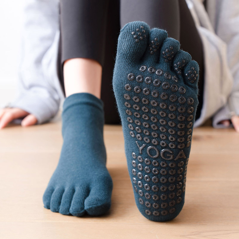 Pilates Yoga Grip Socks - Нескользящие женские носки для пилатеса, силиконовые