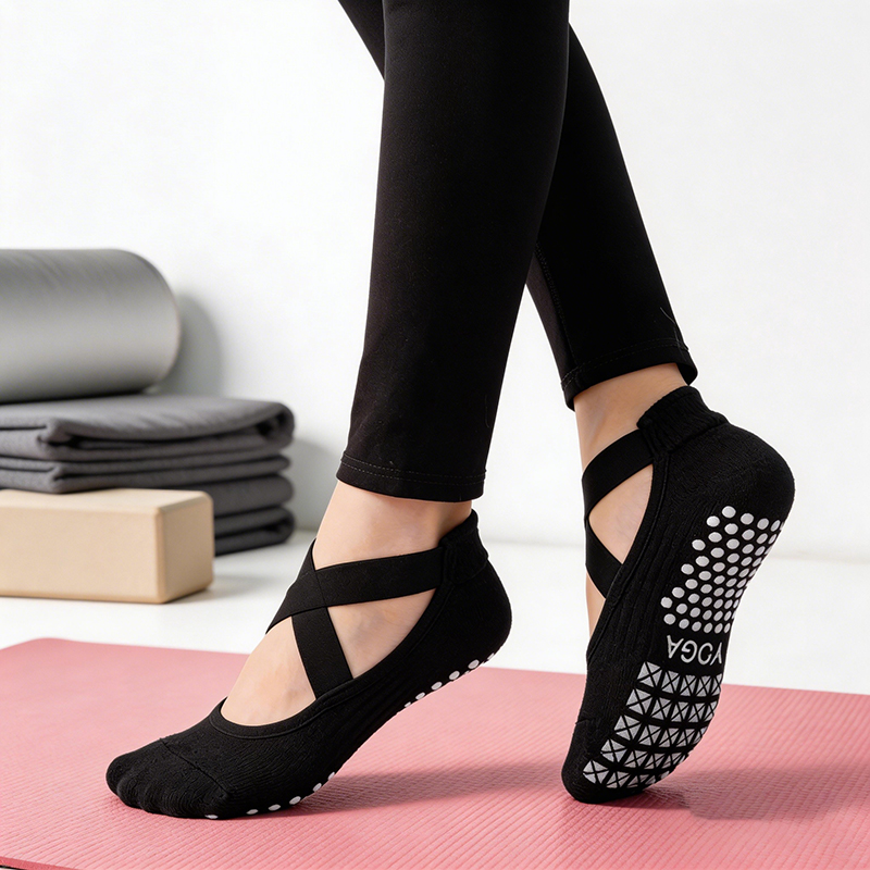 Pilates Yoga Grip Socks - Женские нескользящие носки для йоги с