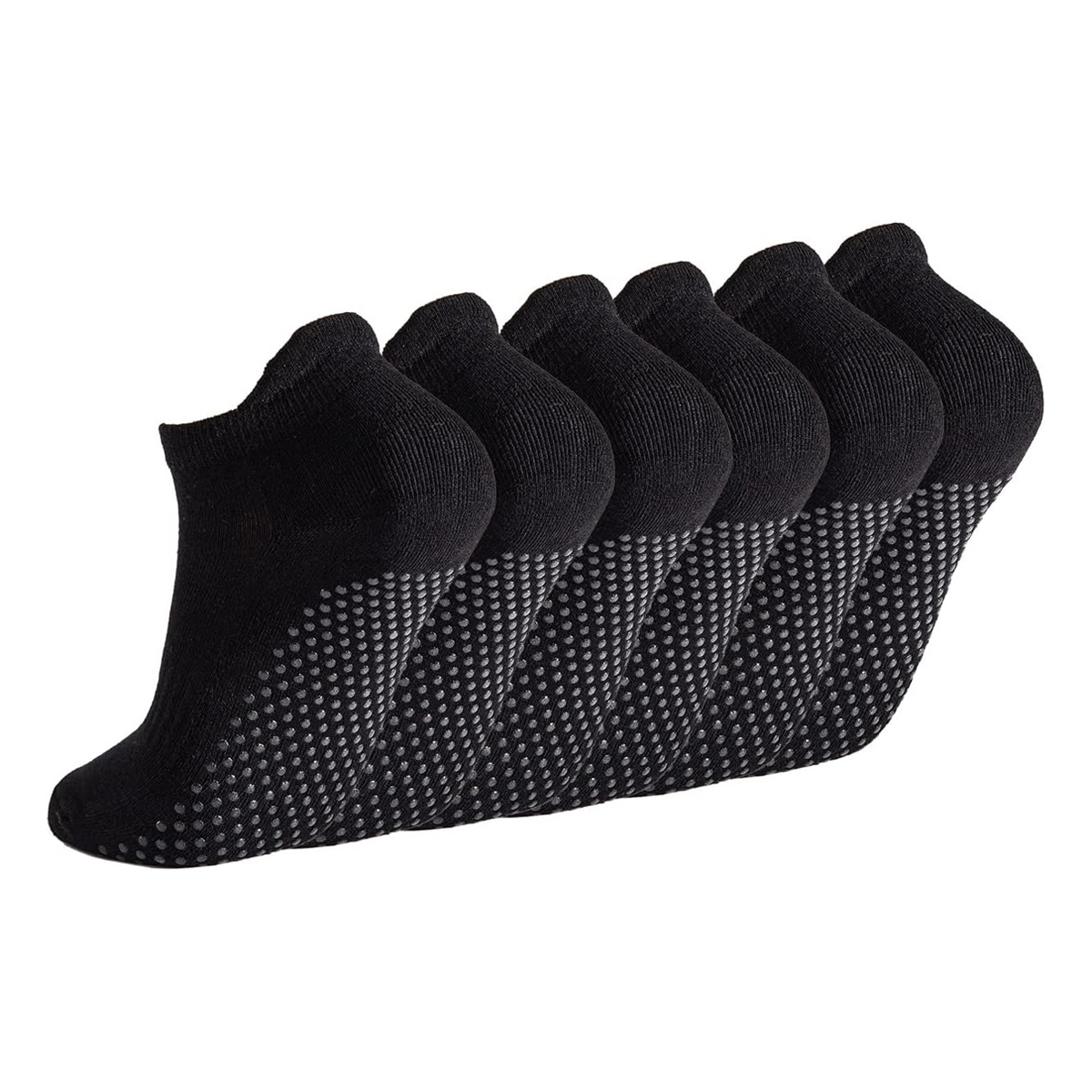 Pilates Yoga Grip Socks - 6 пар носков для йоги для