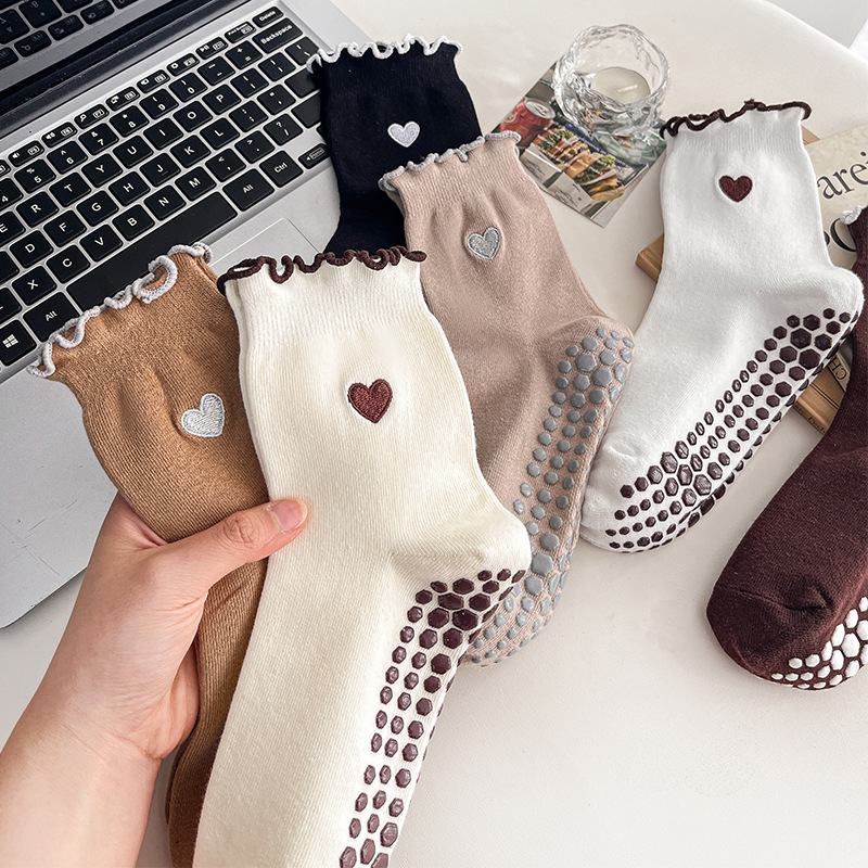 Женские хлопковые носки для йо – обзор и цена Pilates Yoga Grip Socks