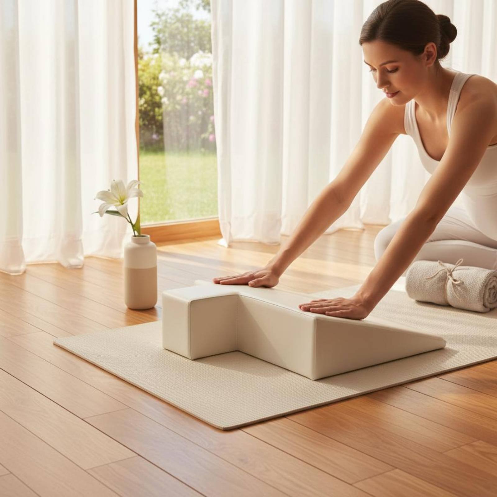 Профессиональный клиновой блок – обзор и цена Pilates Yoga Shoes