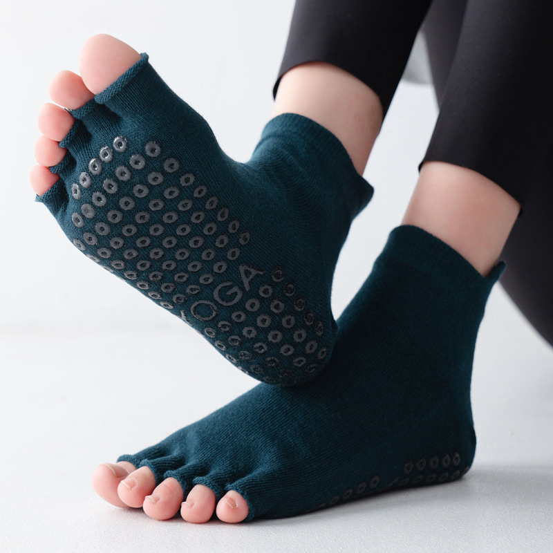 Носки Для Йоги Нескользящие си – обзор и цена Pilates Yoga Grip Socks