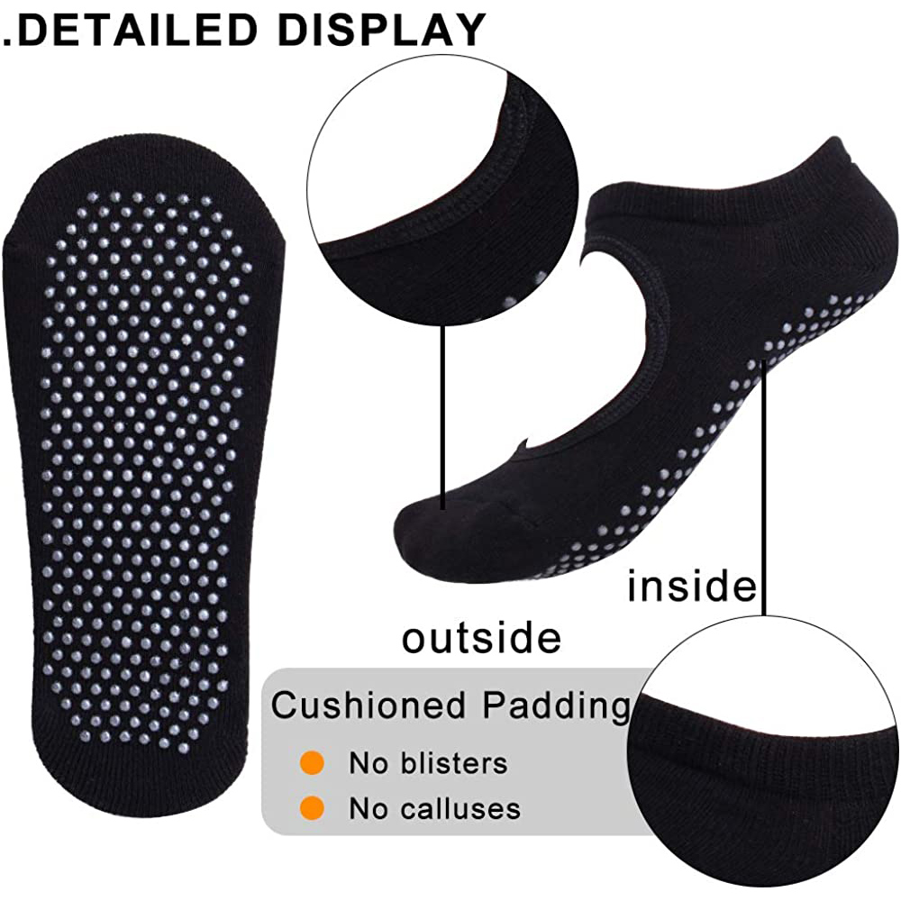 Нескользящие носки для фитнеса – обзор и цена Pilates Yoga Grip Socks