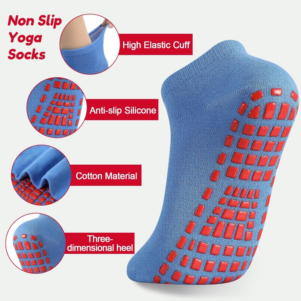 Нескользящие носки для йоги и  – обзор и цена Pilates Yoga Grip Socks