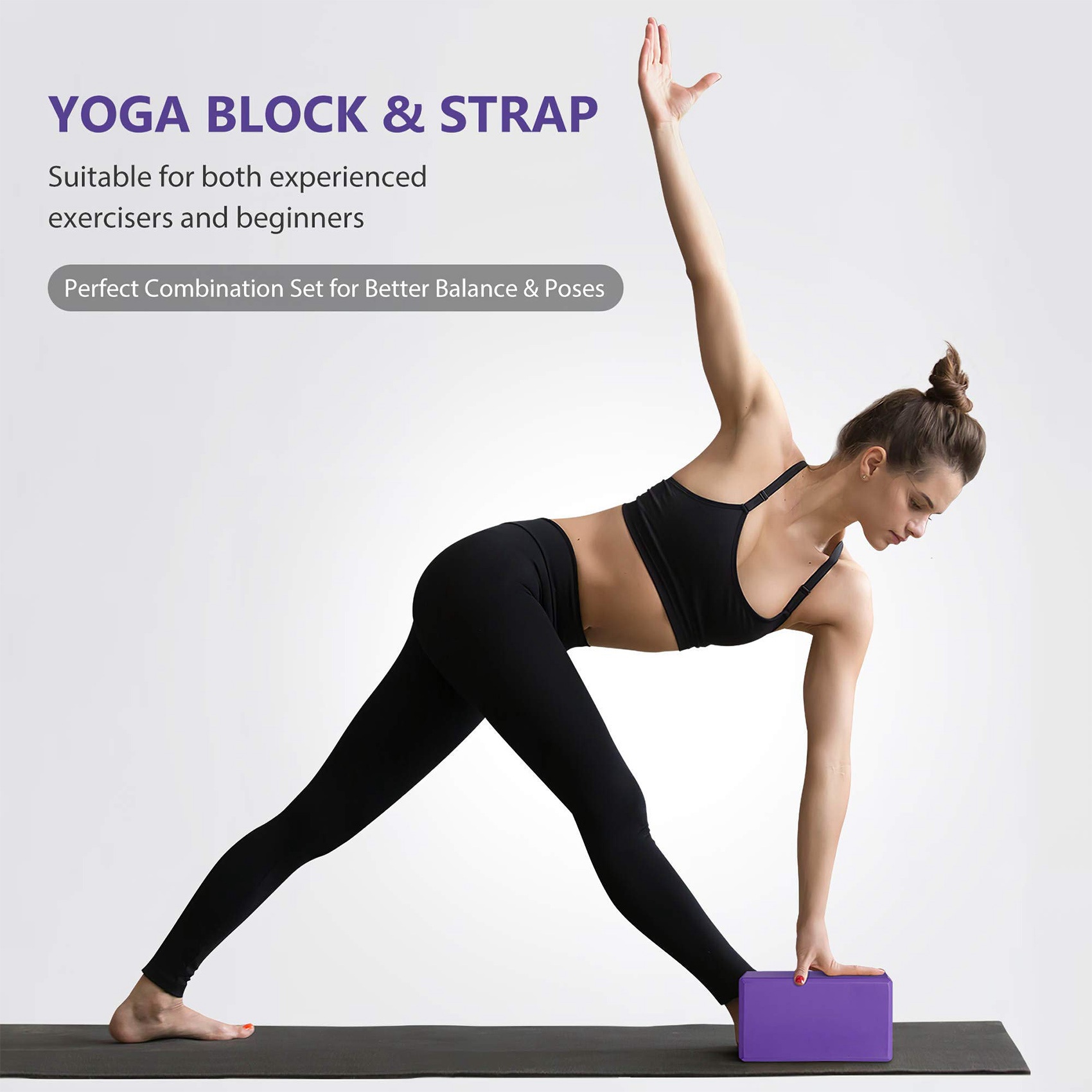Набор для йоги AEB0: блок и ре – обзор и цена Pilates Yoga Block