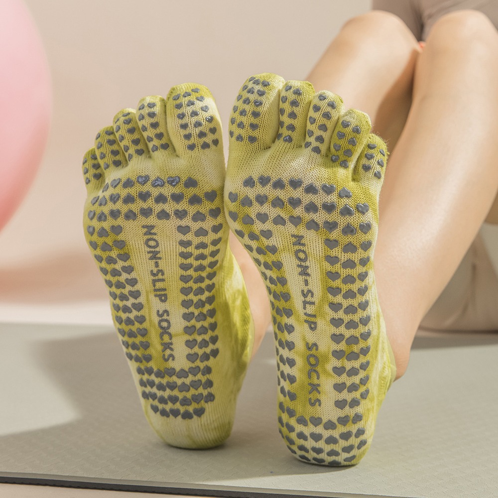 Женские носки для йоги с пятью – обзор и цена Pilates Yoga Grip Socks