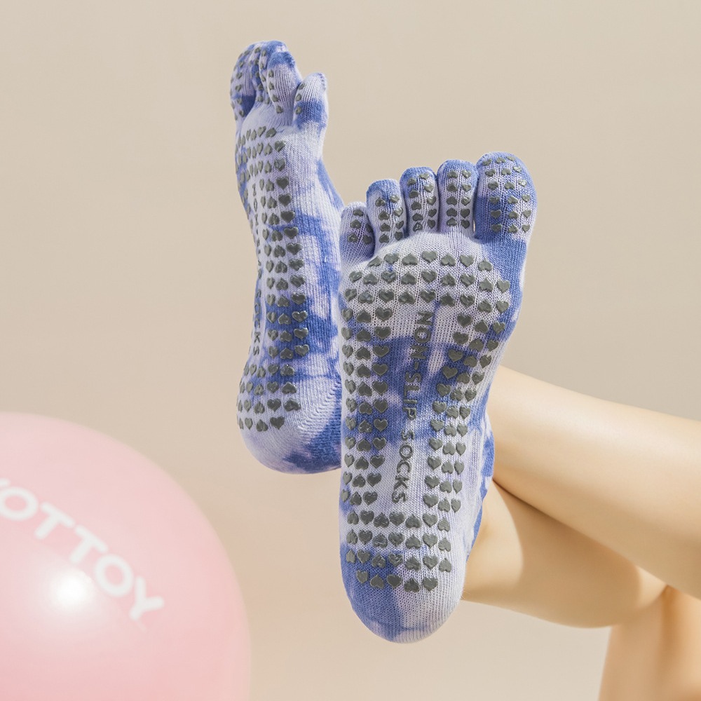 Женские носки для йоги с пятью – обзор и цена Pilates Yoga Grip Socks